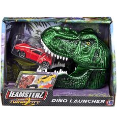 لانچر دایناسوری Teamsterz به همراه ماشین قرمز, image 