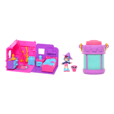 ست اتاق اسرار آمیز به همراه فانوس Magic Mini Mysteries مدل بنفش و صورتی, تنوع: 460003-Purple and Pink, image 