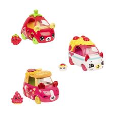 پک 3 تایی ماشین های Cutie Cars Shopkins سری Moto Italiano, image 2