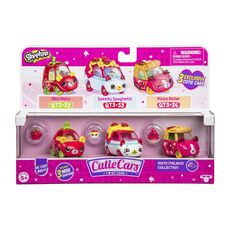 پک 3 تایی ماشین های Cutie Cars Shopkins سری Moto Italiano, image 3