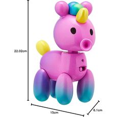 Popsqueak یونیکورن کوچولوی رباتیک Squeakee Minis, image 5