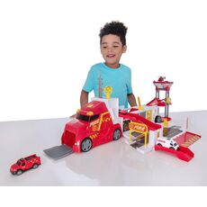 کامیون فرماندهی آتش ‌نشانی  Teamsterzبه همراه 5 ماشین, image 