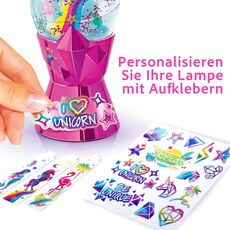 کیت DIY چراغ خواب کوچک تزئینی مدل صورتی با طرح یونیکورن, image 2