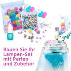 کیت DIY چراغ خواب کوچک تزئینی مدل صورتی با طرح یونیکورن, image 3