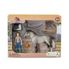 ست اسب و زن سوارکار به همراه اکسسوری, image 