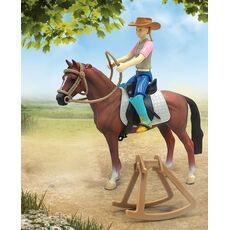 ست اسب و زن سوارکار به همراه اکسسوری, image 2