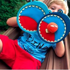 بازی راکت توپ گیر Velcro Ball مدل کوسه B. Toys, image 4