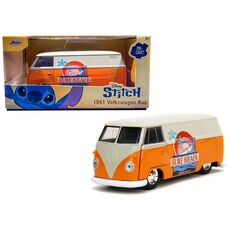 ماشین فلزی 1961 Volkswagen Bus لیلو و استیچ با مقیاس 1:32, image 