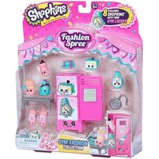 پک 8 تایی فیگورهای  Shopkinsسری Fashion Spree مدل Gym, image 