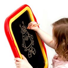 تخته خلاقیت دوطرفه مغناطیسی Crayola به همراه اکسسوری, image 8