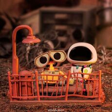 فیگور های دو تایی 9 سانتی فانکو پاپ سکانس فیلم وال ای و ایو (1119), image 2