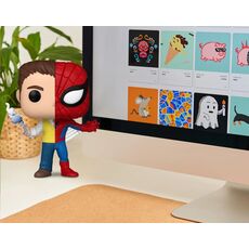 فیگور 9 سانتی فانکو پاپ پیتر پارکر/اسپایدرمن (1432), image 2