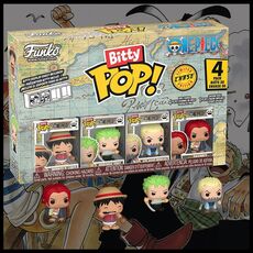 پک 4 تایی وان پیس فانکو بیتی پاپ مدل مانکی دی لوفی, image 8