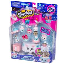 پک 8 تایی فیگورهای Shopkins سری Join the Party مدل Wedding Party, image 3