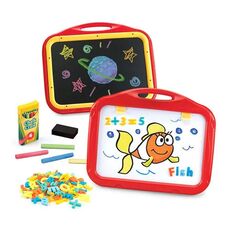 تخته خلاقیت دوطرفه مغناطیسی Crayola به همراه اکسسوری, image 