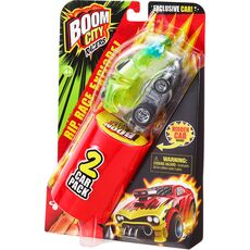 پک 2 تایی ماشین موشکی بوم سیتی Boom City Racer مدل سبز, image 4