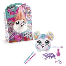 عروسک پولیشی Hairiffic mini مدل pixie همراه با ایر براش, image 