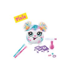 عروسک پولیشی Hairiffic mini مدل pixie همراه با ایر براش, image 2