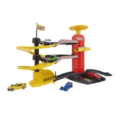 ست پارکینگ شهری و گاراژ 3 طبقه Teamsterz به همراه 5 ماشین, image 2