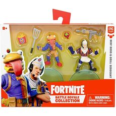 ست 2 تایی فیگورهای فورتنایت بتل رویال مدل Beef Boss و Grill Sergeant, image 9