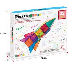 ست 32 عددی ساخت راکت مغناطیسی پیکاسو, image 9