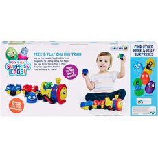 قطار CHU CHU به همراه 1 تخم‌ مرغ‌ Peek & Play, image 8
