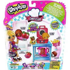 پک 8 تایی فیگورهای Shopkins سری Chef Club مدل Hot Waffle, image 7