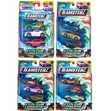پک 3 تایی سورپرایزی ماشین های تغییر رنگ دهنده Teamsterz, image 