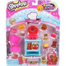 پک 8 تایی فیگورهای Shopkins سری Chef Club مدل Hot Waffle, image 6