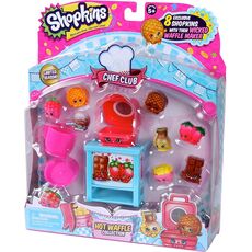 پک 8 تایی فیگورهای Shopkins سری Chef Club مدل Hot Waffle, image 5