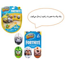 پک 4 تایی شانسی Mighty Beanz مدل Fortnite, image 