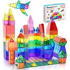 ست 60 عددی بلاک های سه بعدی مغناطیسی پیکاسو, image 7