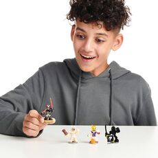 آکدو جنگجو پک 3 تایی فیگور های Akedo به همراه 1 فیگور سورپرایزی مدل جنگجوی سیاهپوش, تنوع: 14225-Big Stinky, image 2