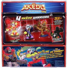 آکدو جنگجو پک 4 تایی فیگور های Akedo به همراه 1 فیگور سورپرایزی, image 