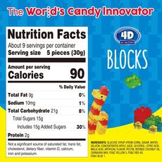 پاستیل 64 گرمی طرح بلاک ساختنی 4 بعدی Amos, image 3