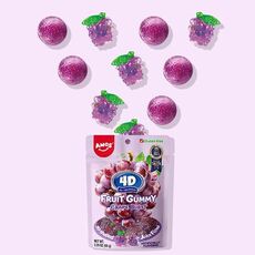 پاستیل 54 گرمی میوه ای انگور 4 بعدی Amos, تنوع: 51165-Grape, image 4