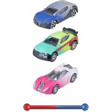 پک 3 تایی ماشین های تغییر رنگ دهنده Teamsterz مدل آبی زرد یشمی, تنوع: 1417295-Yellow, image 6