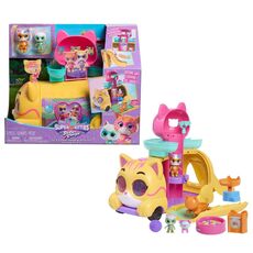 ست ماشین گربه ای SuperKitties به همراه فیگور و اکسسوری, image 