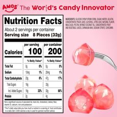 پاستیل 54 گرمی میوه ای هلو 4 بعدی Amos, تنوع: 73228-Peach, image 10