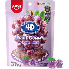 پاستیل 54 گرمی میوه ای انگور 4 بعدی Amos, تنوع: 51165-Grape, image 10