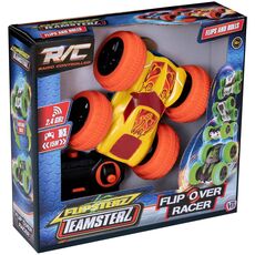 ماشین کنترلی Flipsterz مدل Flip Over Racer زرد, تنوع: 1417362-Yellow, image 