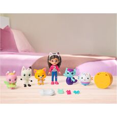 پک 6 تایی فیگورهای گبی و گربه های ماجراجو به همراه اکسسوری Gabby’s Dollhouse, image 
