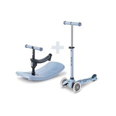 اسکوتر شش حالته Rock & Go مینی دلوکس مایکرو Micro آبی خاکستری ملایم, تنوع: MMD388-Ocean Slate, image 