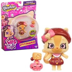 عروسک کیتی کرامبلز Shopkins سری Wild Style, تنوع: 56869-Kitty Crumbles, image 
