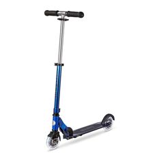 اسکوتر اسپرایت جمع شو مایکرو Micro با چرخ های چراغ دار مدل آبی بنفش شاین دار, تنوع: SA0293-Blue Purple, image 