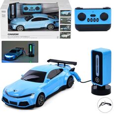 ماشین برقی کنترلی آبی Crazon به همراه ایستگاه شارژ در مقیاس 1:16, تنوع: XN24161-Blue, image 