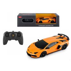 ماشین کنترلی لامبورگینی Aventador SVJ نارنجی راستار با مقیاس 1:24, تنوع: 96100-Orange, image 
