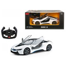 ماشین کنترلی ب ام و I8 سفید راستار با مقیاس 1:14, تنوع: 71060-White, image 