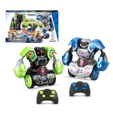 ست ربات های مبارز تورنادو Robo Kombat Tornado مدل سبز و آبی, تنوع: 86883-Green, image 