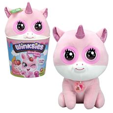 عروسک وینکیز Winksies مدل یونیکورن توت فرنگی, تنوع: 89025-Strawberry, image 